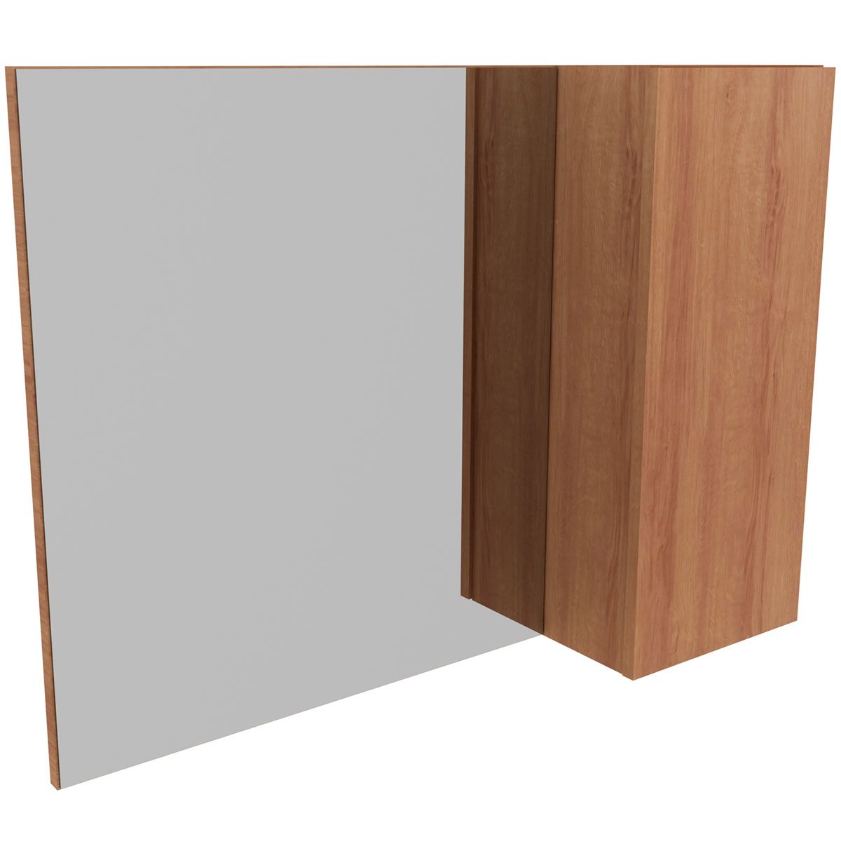 01 espelheira para banheiro 80 cm com 1 porta marina