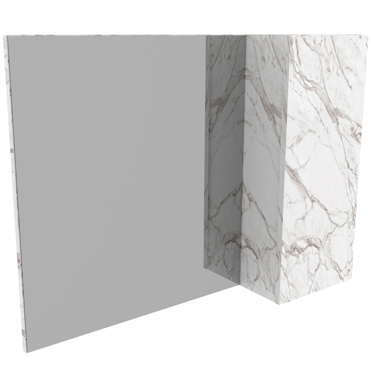 13 espelheira para banheiro 80 cm com 1 porta marina