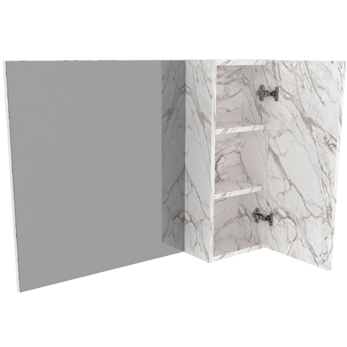 14 espelheira para banheiro 80 cm com 1 porta marina