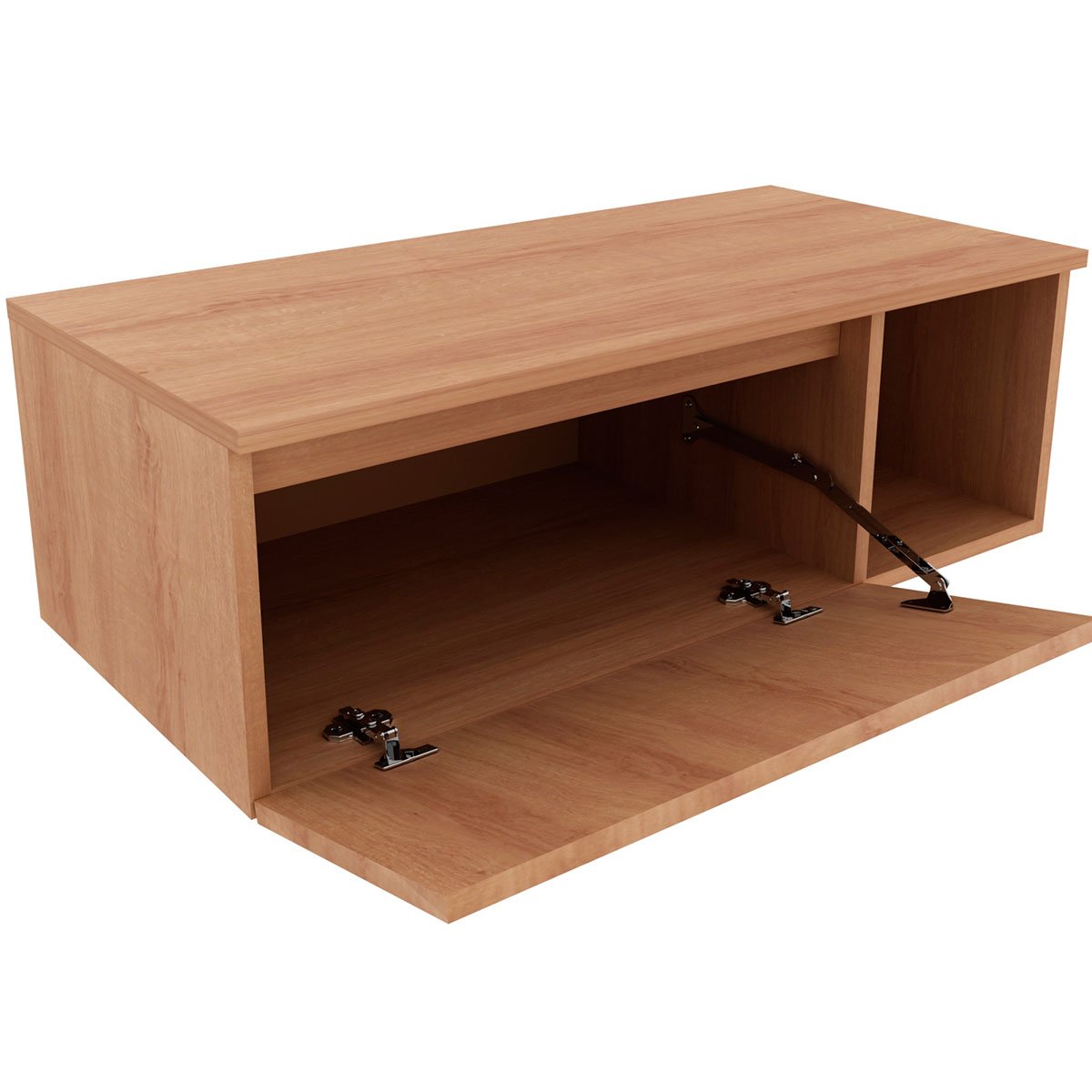 02 gabinete de banheiro 80 cm com 1 porta e nicho marina