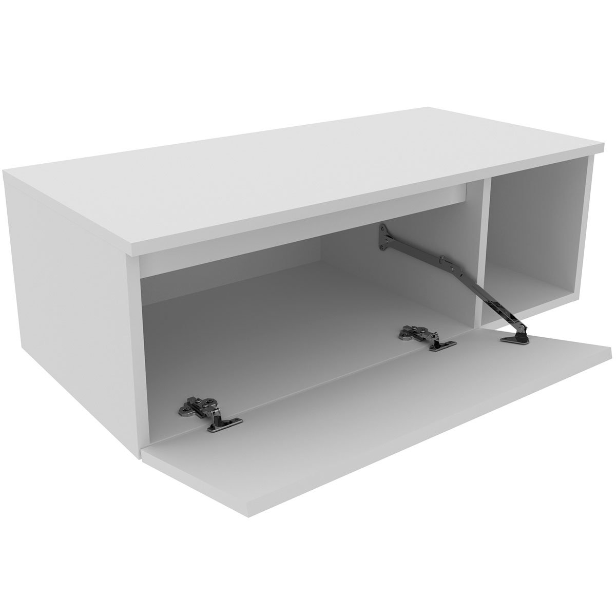 10 gabinete de banheiro 80 cm com 1 porta e nicho marina