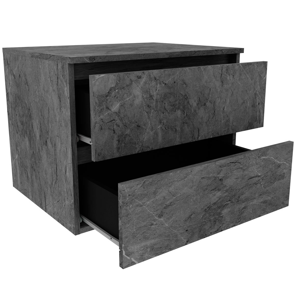 19 gabinete de banheiro 60 cm com 2 gavetas joana