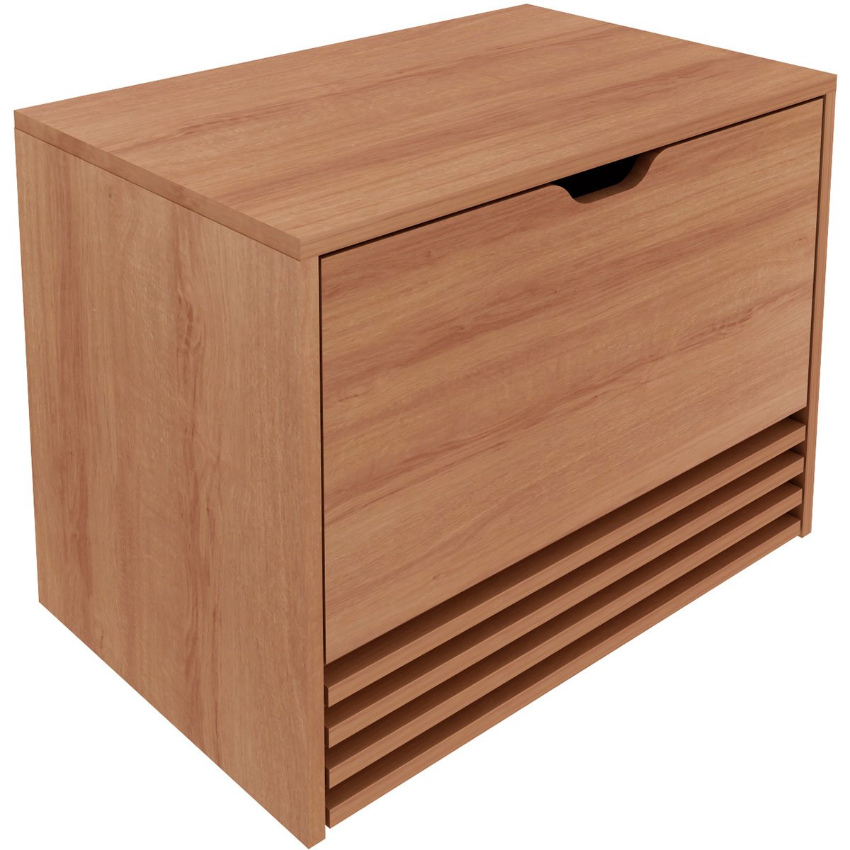 01 gabinete de banheiro 60 cm 1 porta 1 gaveta samia