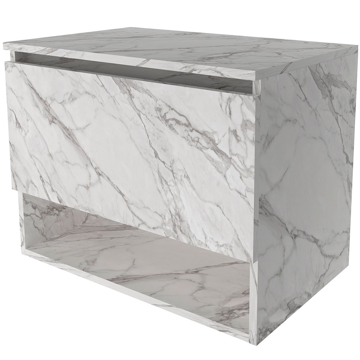 10 gabinete de banheiro 60 cm 1 porta e nicho valente