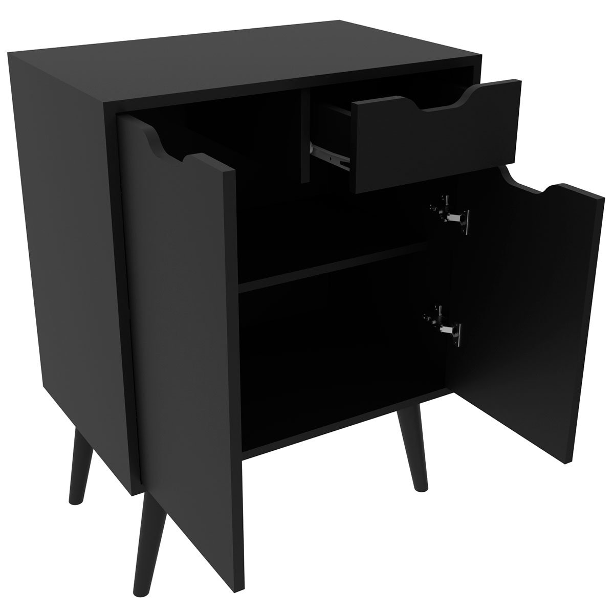 12 gabinete para banheiro 60 cm 2 portas 1 gaveta meire