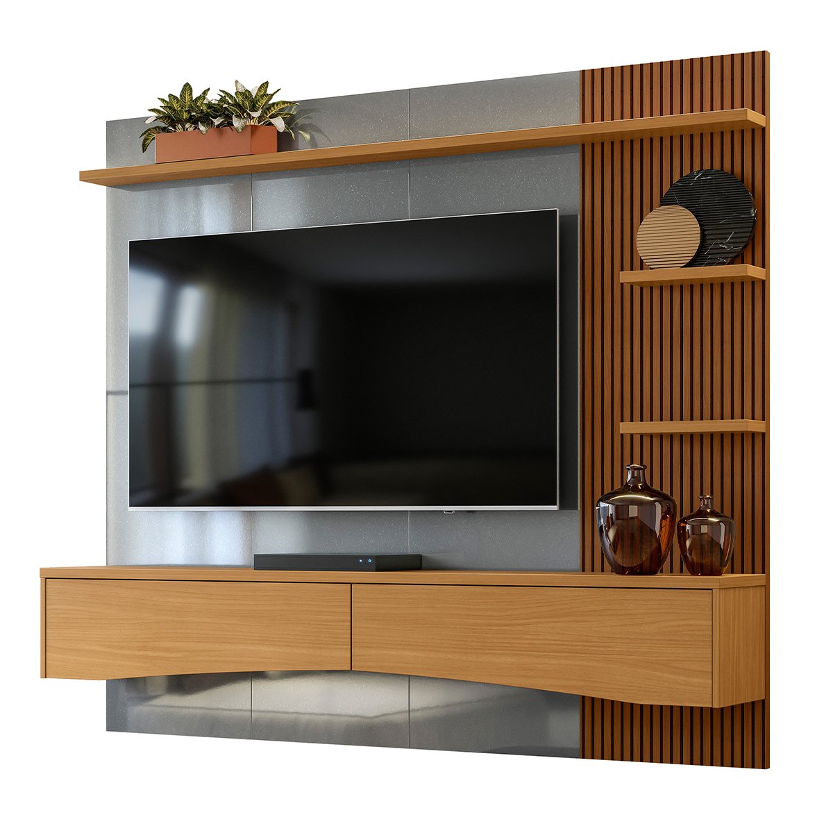 painel elise cinza perolizado 3