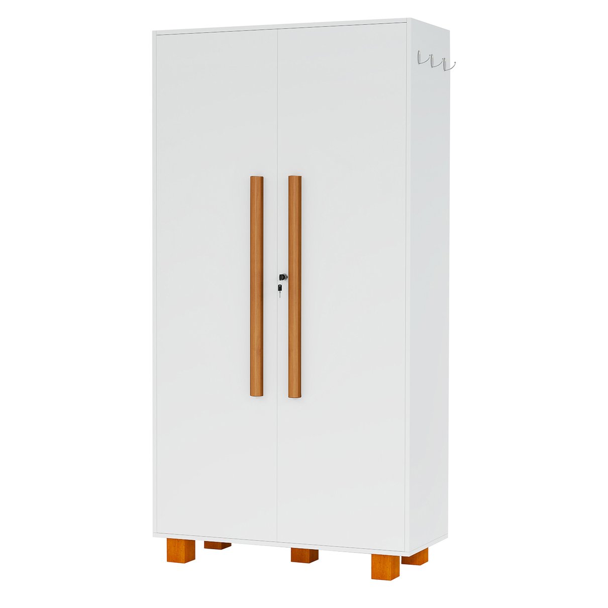 10 armario multiuso 100 mdf 2 pts c chave para lavanderia londres