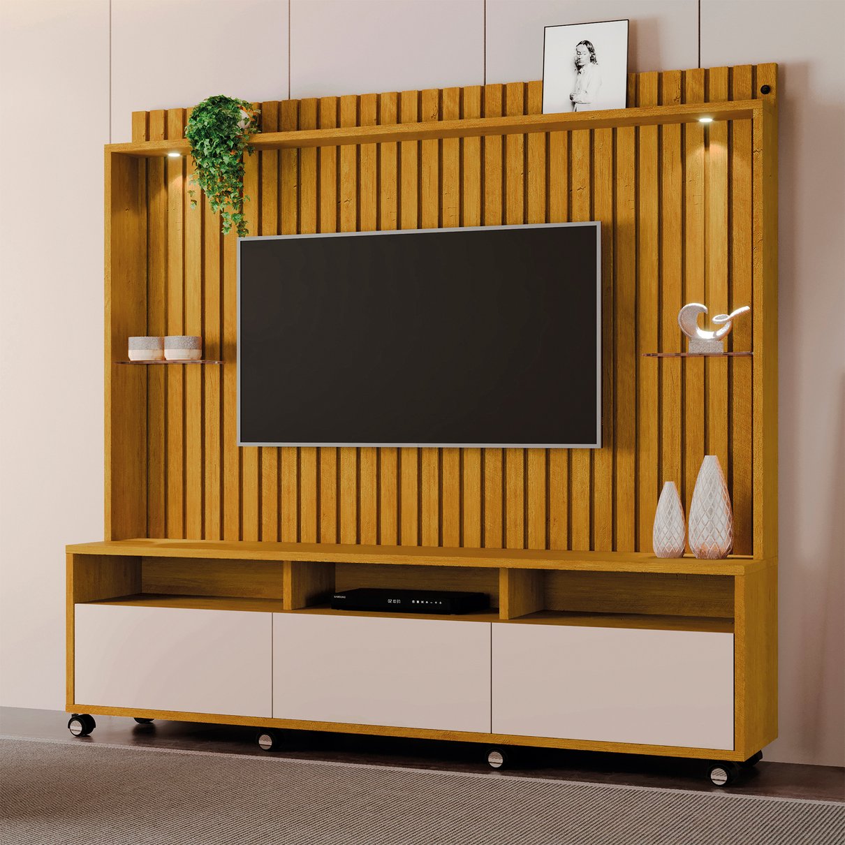 09 painel para tv de ate 60 suspenso austin