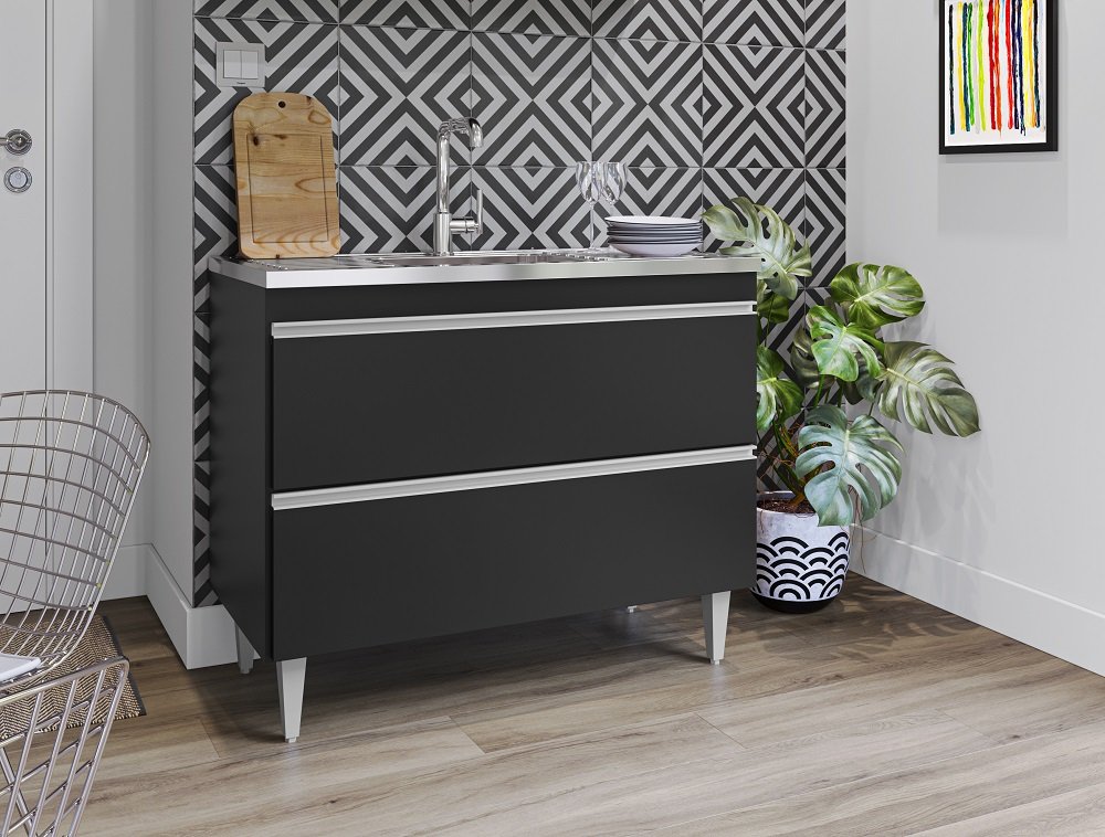 balcao pia 100 preto ambiente 1