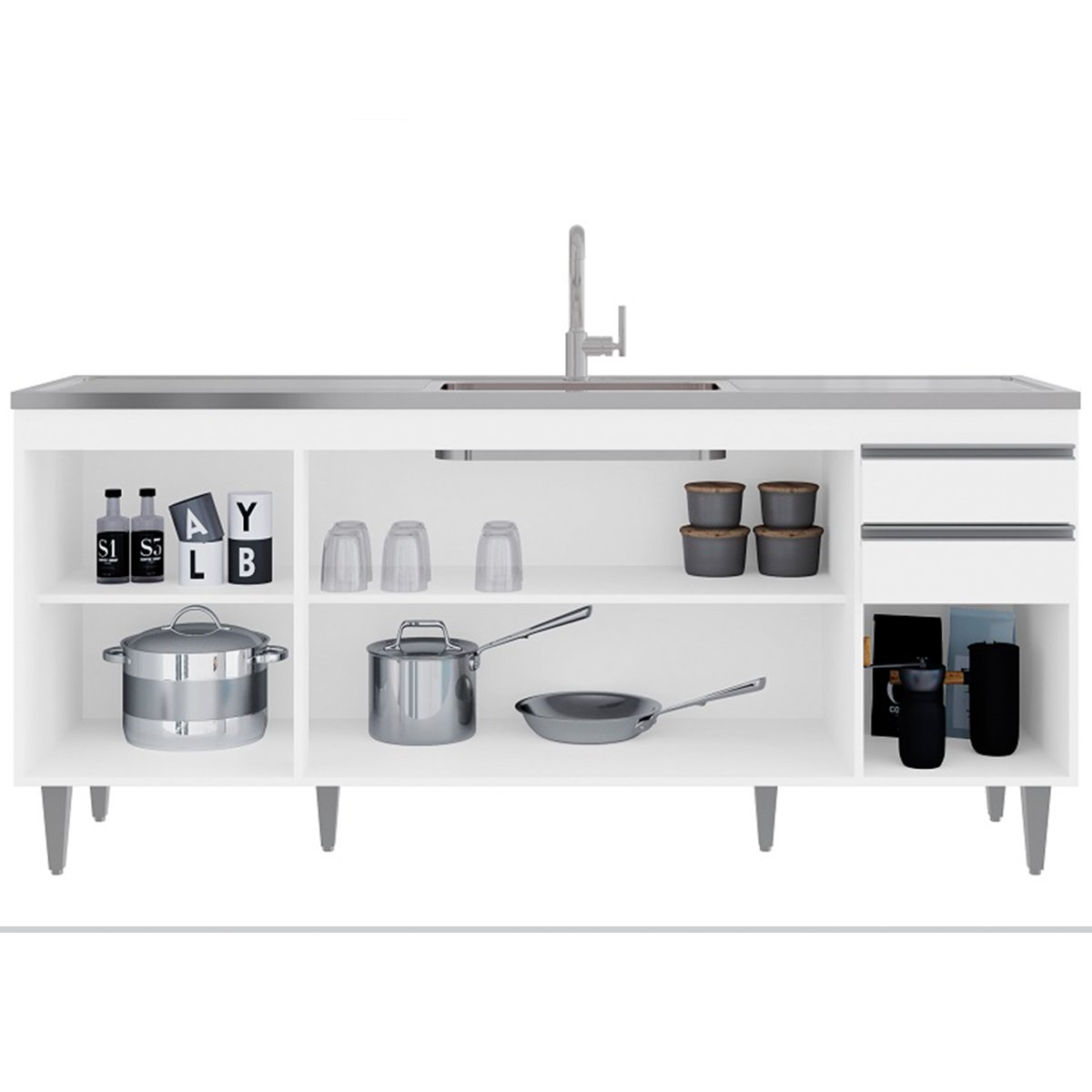 balcao de pia 180 interna branco