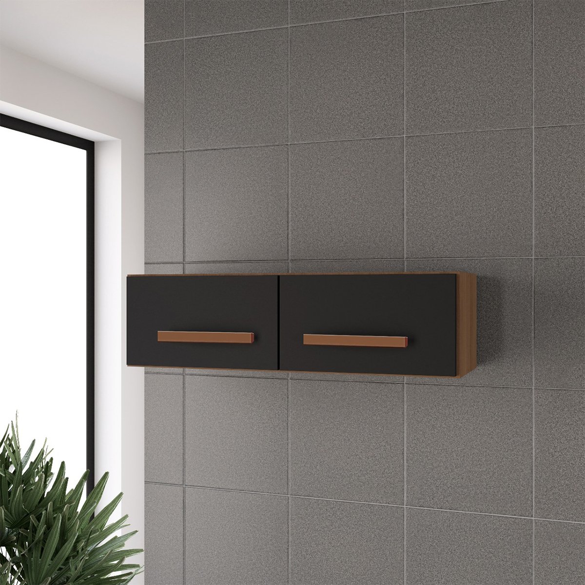 07 armario aereo de geladeira 2 portas 79 cm lara