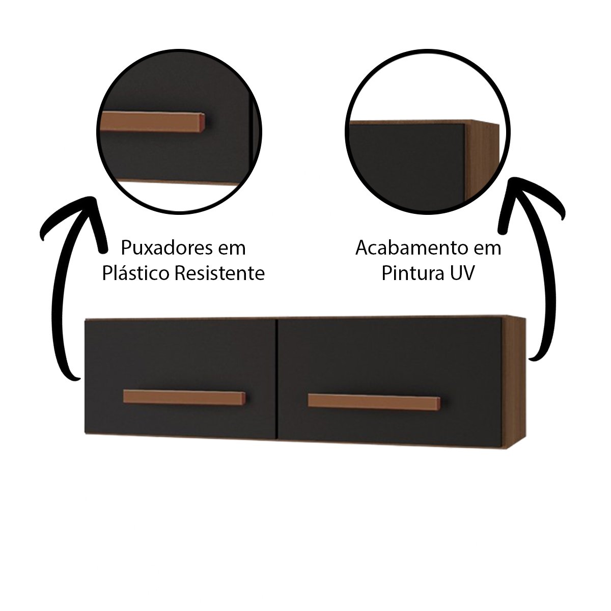 08 armario aereo de geladeira 2 portas 79 cm lara