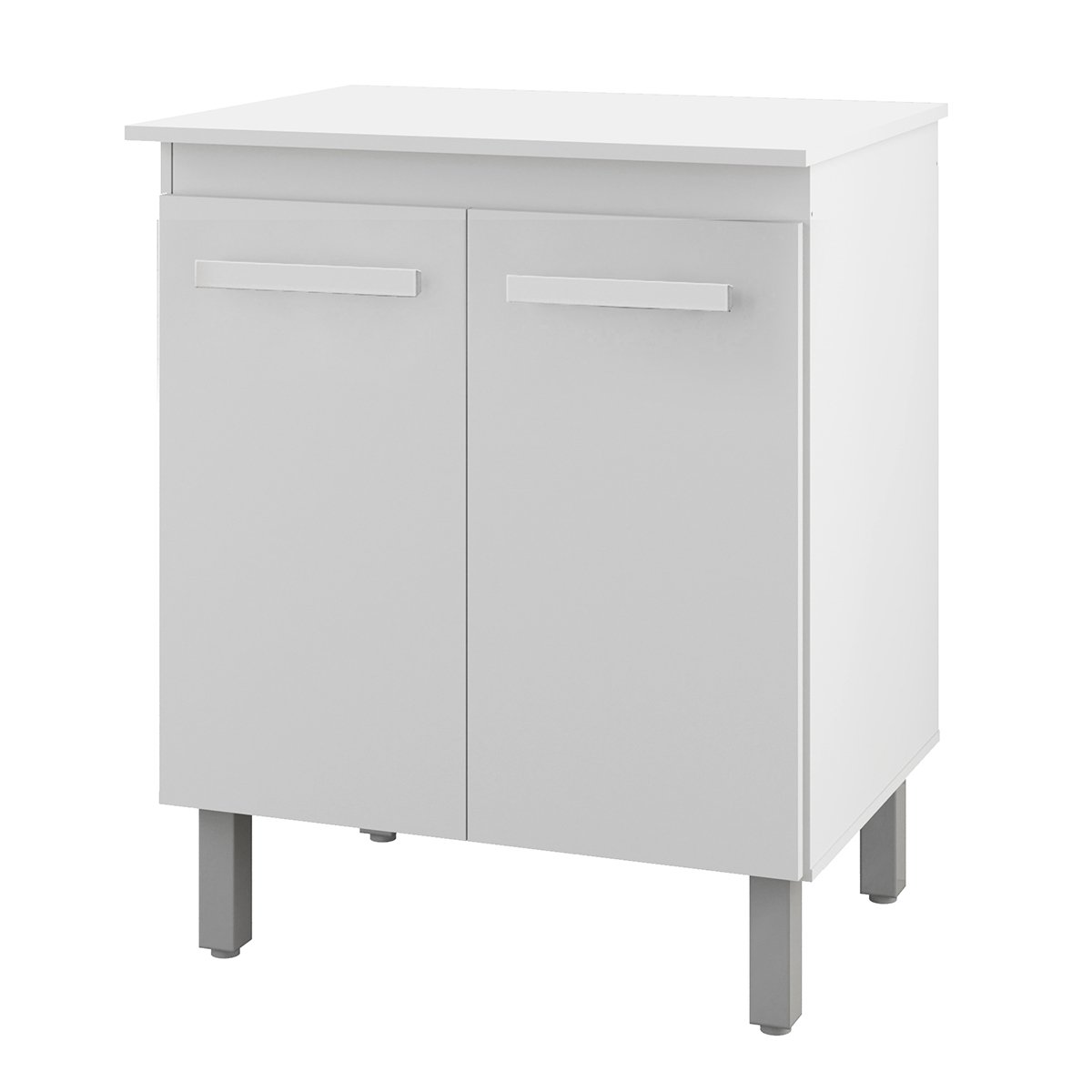 01 balcao multiuso de cozinha 2 portas helena