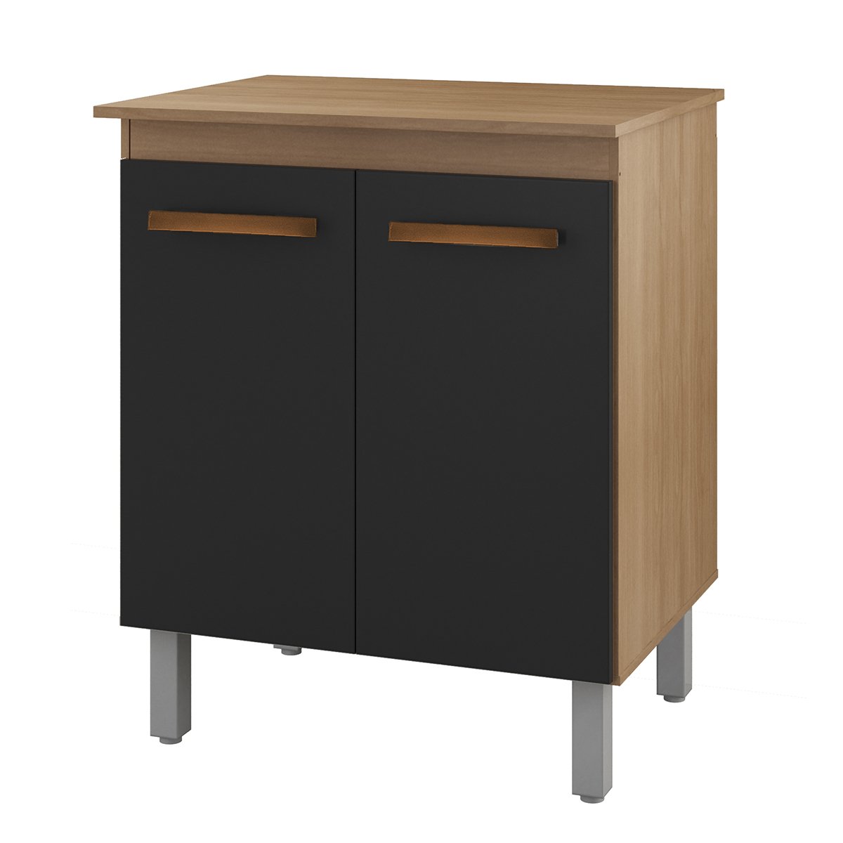 02 balcao multiuso de cozinha 2 portas helena