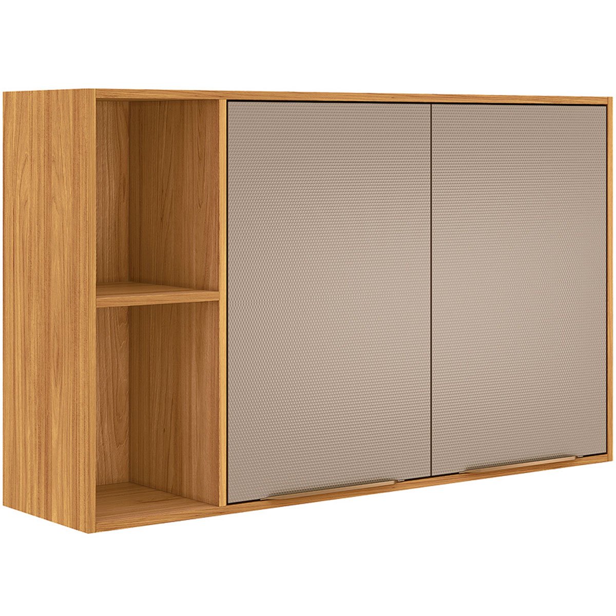 03 armario aereo para cozinha 120 cm com nicho valena