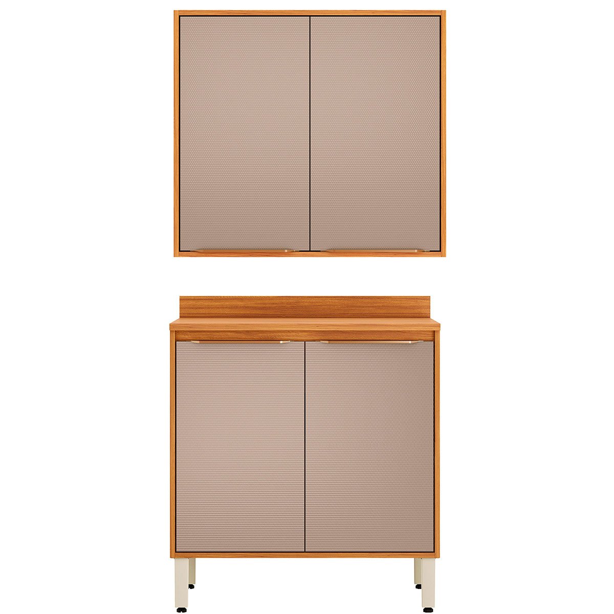 aereo 80 cm balcao 80 cm valena cinamon nude