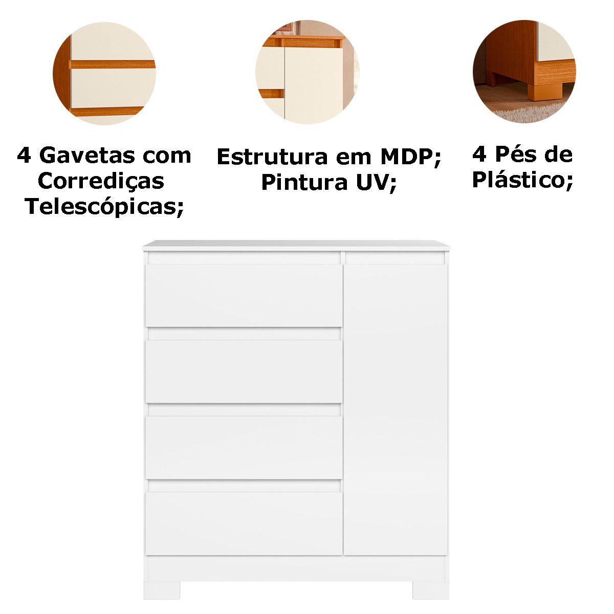 olimpia branco detalhes