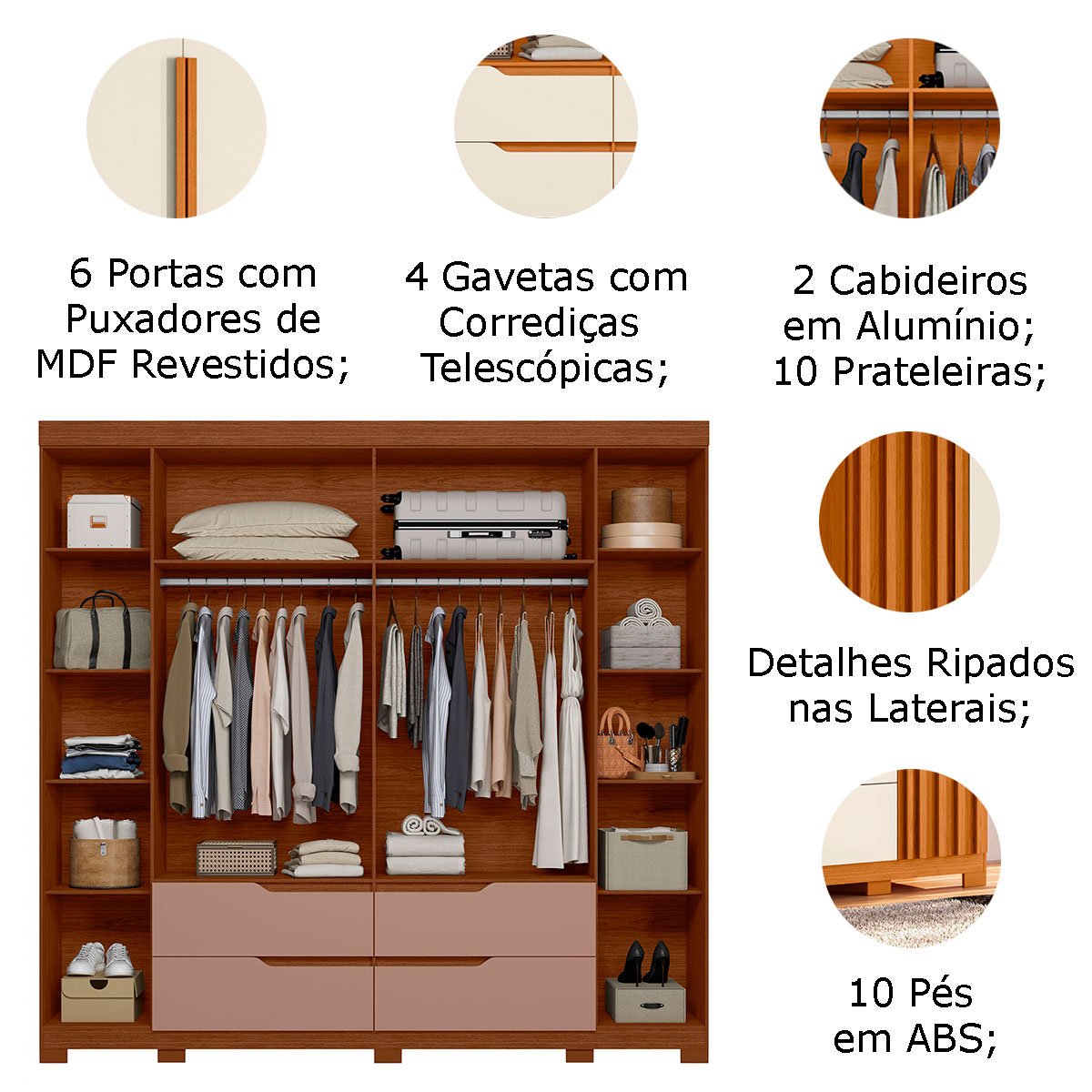 doble nogueira detalhes