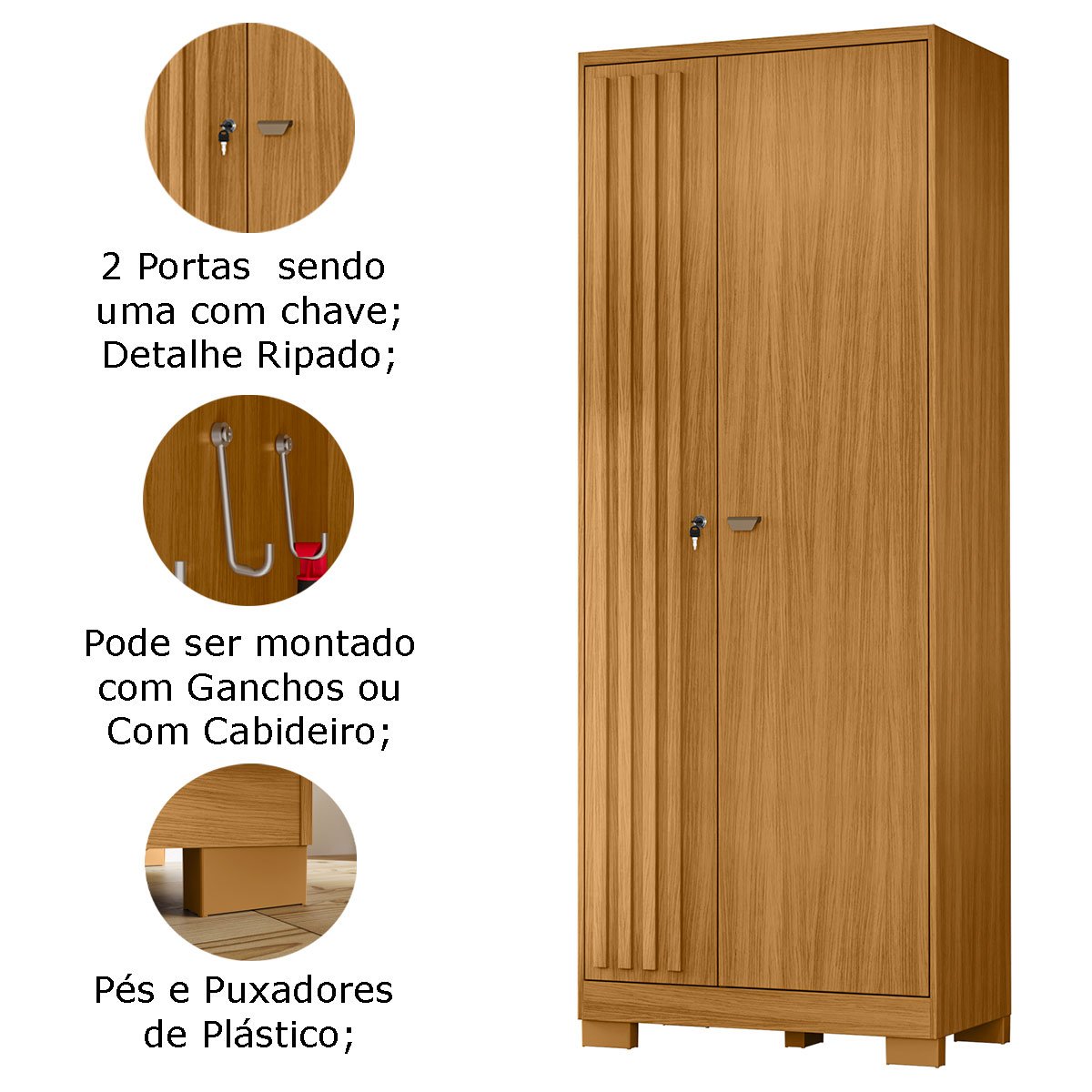 multiuso carvalho detalhes