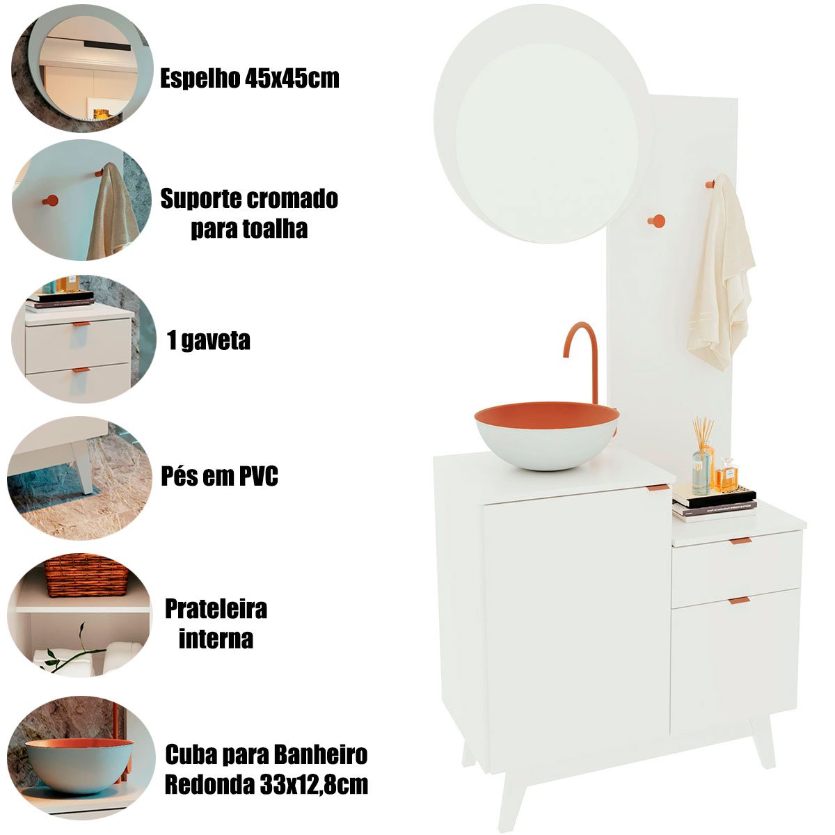 conjunto banheiro bn3680 c cuba bn3675 1