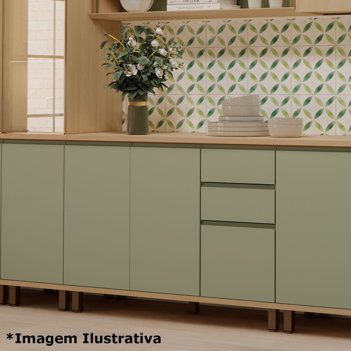 balcao 120 cm tampo ambiente domus