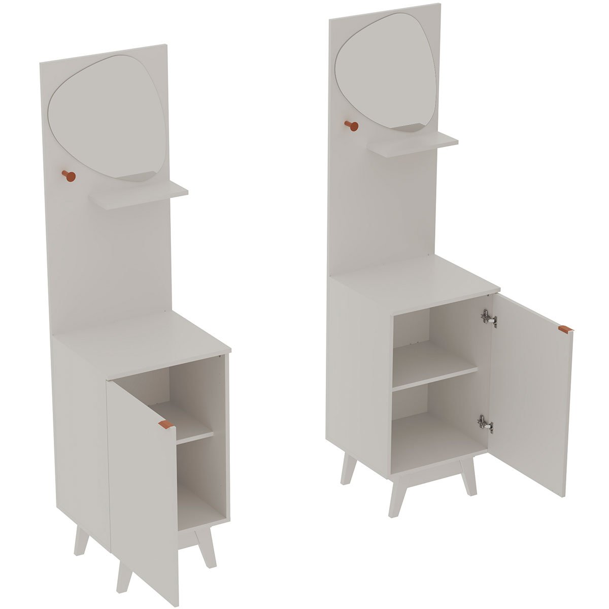 03 gabinete de banheiro com espelho 1 porta beatriz