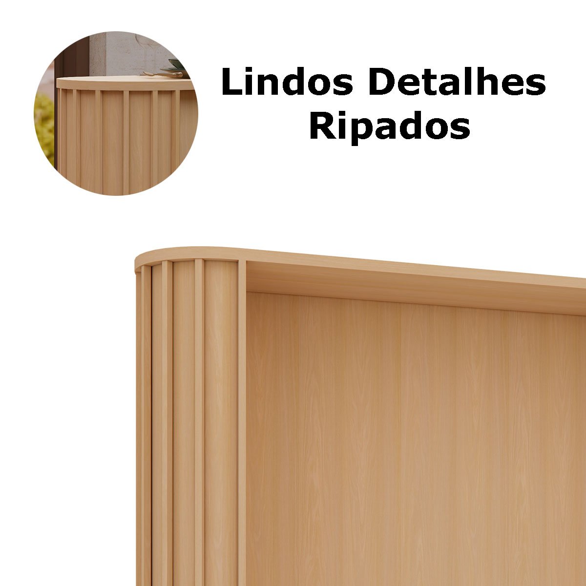 bancada 164 cm domus detalhes