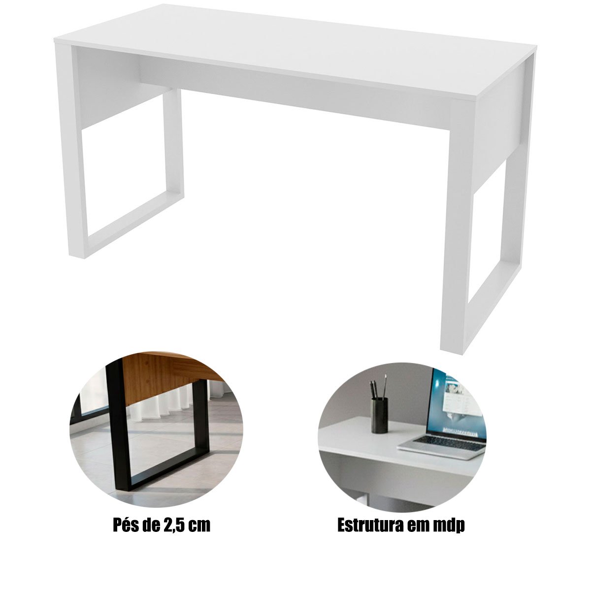10 escrivaninha mesa de escritorio 136 cm