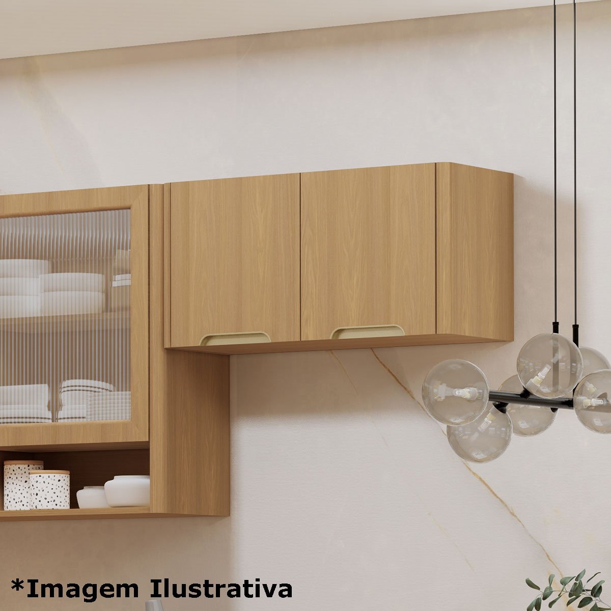 armario geladeira 80 cm lumina ambiente