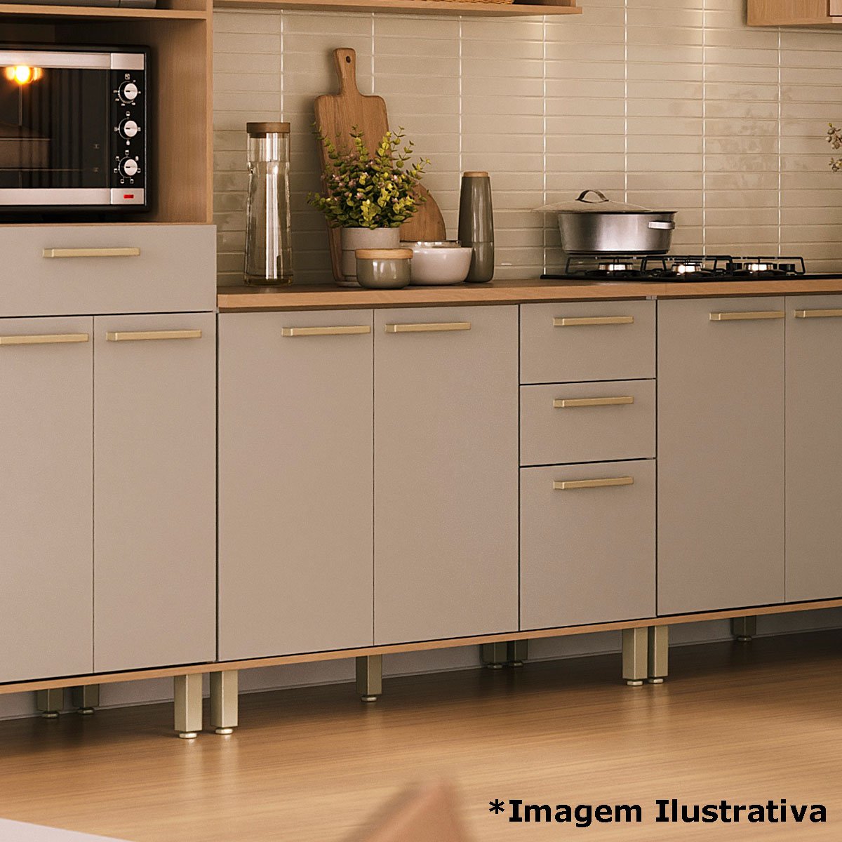 duna balcao 120 cm tampo 01 ambiente