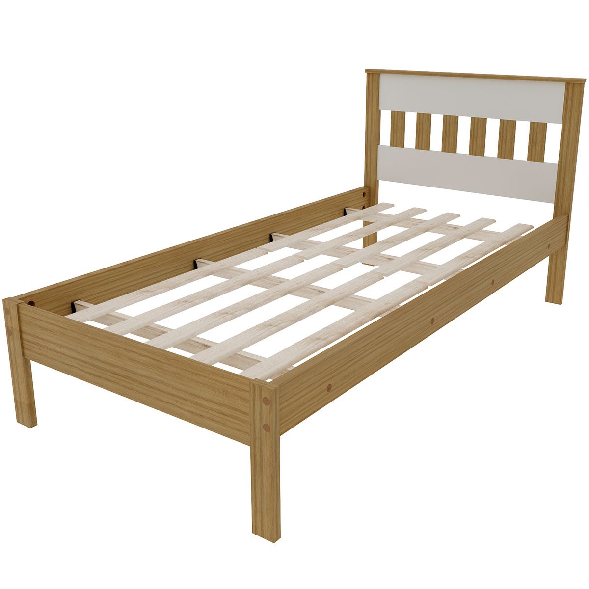 cama cm8006 amendoa branco