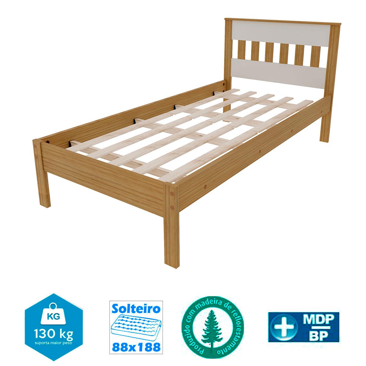 cama cm8006 amendoa branco4