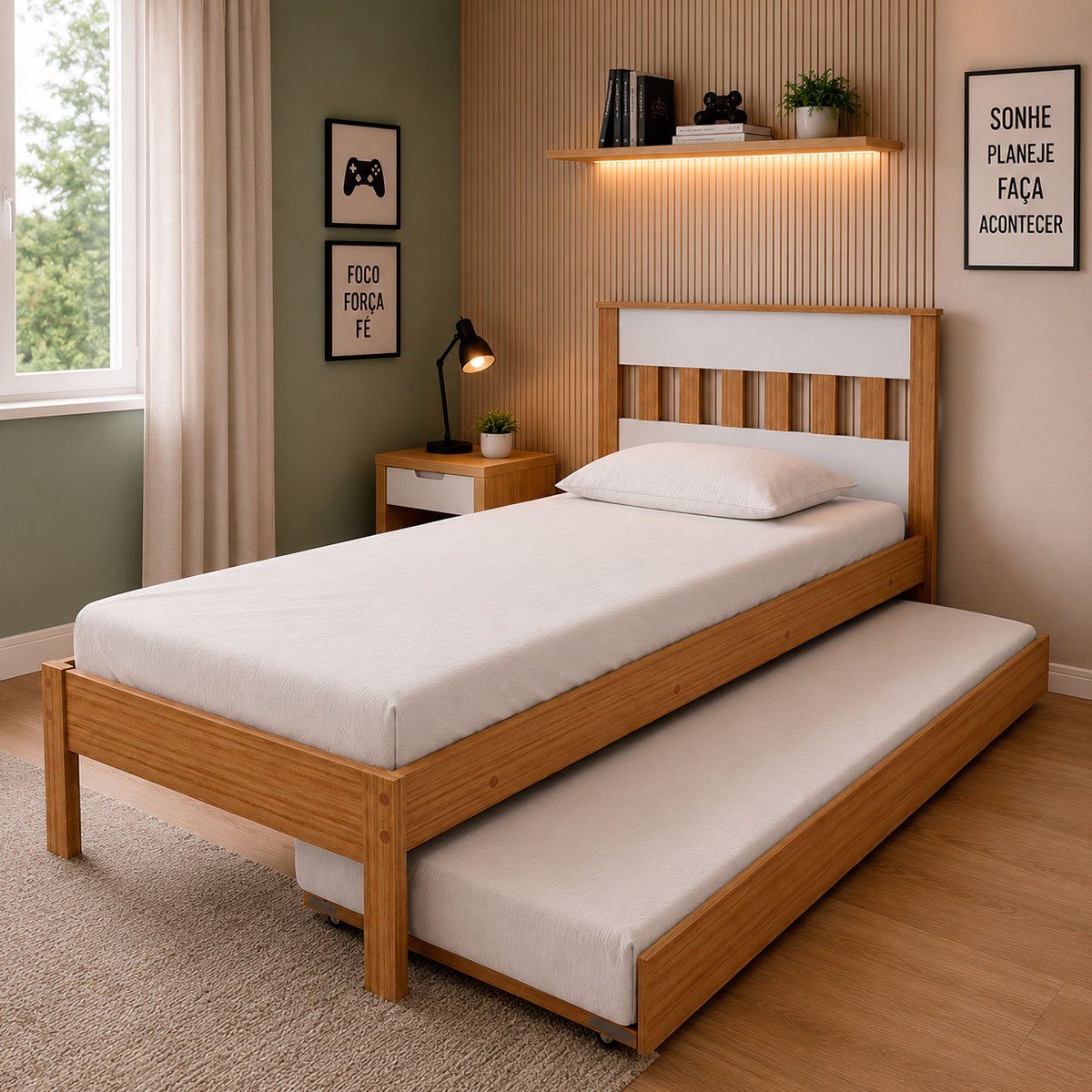 cama com auxiliar cm8006 cm8008 amendoa branco1